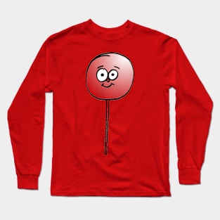 Sweet Smiling Lollipop Doodle Long Sleeve T-Shirt